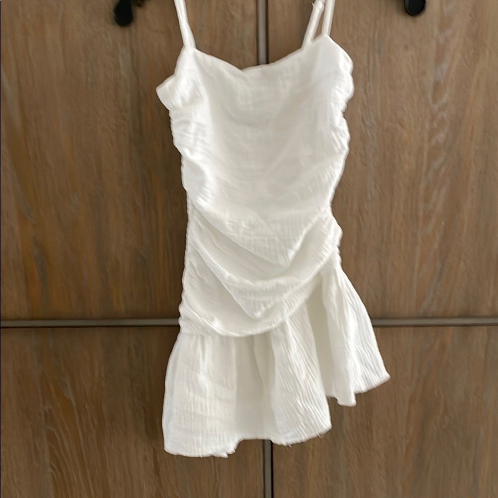 Katie J NYC White Casual Kids Dress